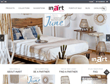 Tablet Screenshot of inart.com