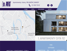 Tablet Screenshot of inart.com.pl
